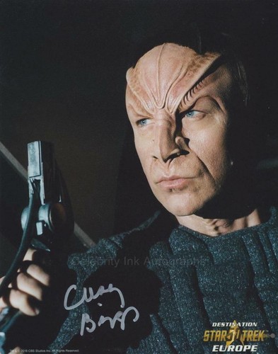 CASEY BIGGS Illyrian Captain Star Trek Enterprise GENUINE SIGNED 