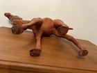 Indian Camel Leather Wrapped Art Statue Vintage Large 20”X 17.5” — photo 10