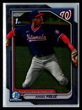 2024 Bowman Chrome - #BCP-198 Angel Feliz - 1st Bowman