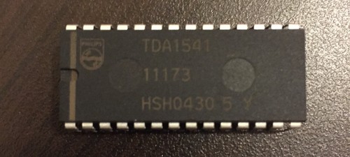NOS Philips TDA1541 Dual 16-bit DAC 28-pin DIP USA Tested RARE 1pc