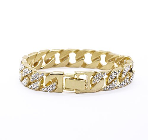 Mens Big Bezel Dial W/ Cuban Chain Bracelet,Necklace,Chain & Ring - CRNT 8967 - Picture 90 of 99