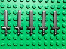 Lego Castle Knights Weapon Sword, Shortsword Set Of 5