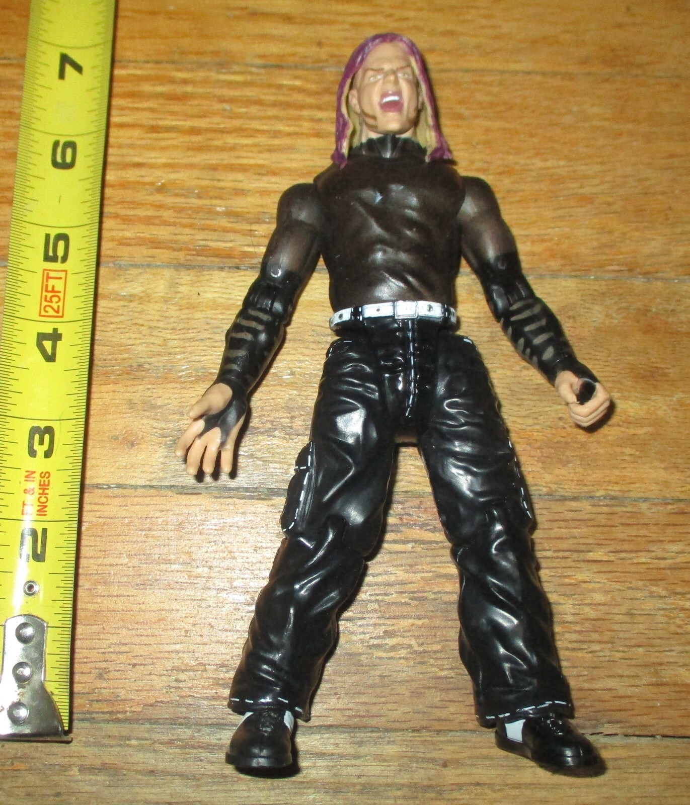 2002 WWE WWF Jakks Jeff Hardy Boyz Wrestling Figure King Ring AEW NWA TNA