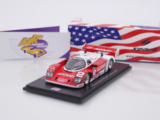 Spark US243 # Porsche 962 C 4th 24h Daytona 1990 " Alucraft H J. Stuck " 1:43