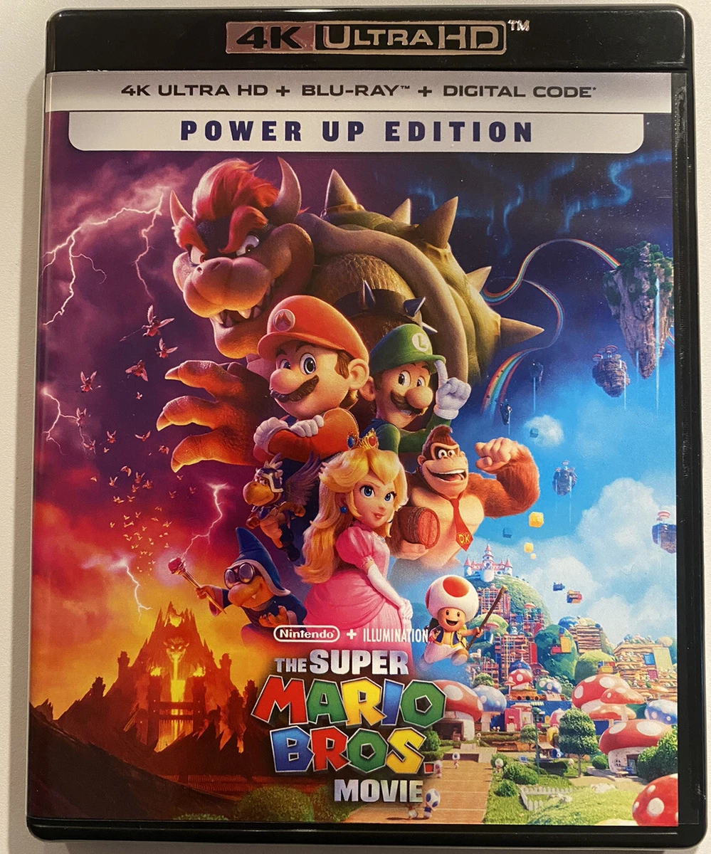 The Super Mario Bros. Movie – Power Up Edition (Blu-Ray + DVD + Digital Code)