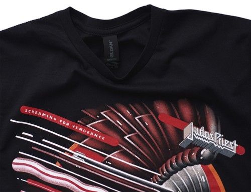 Camiseta Oficial Judas Priest Screaming For Vengeance Negra Nueva S M L XL XXL - Imagen 9 de 31
