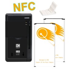 High Grade 2X 6820mAh NFC Battery Charger for Samsung Galaxy S5 Active SM-G870A