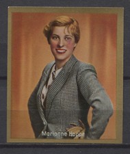 Marianne Hoppe Vintage Movie Star Cigarette Trading Card Constantin No.111
