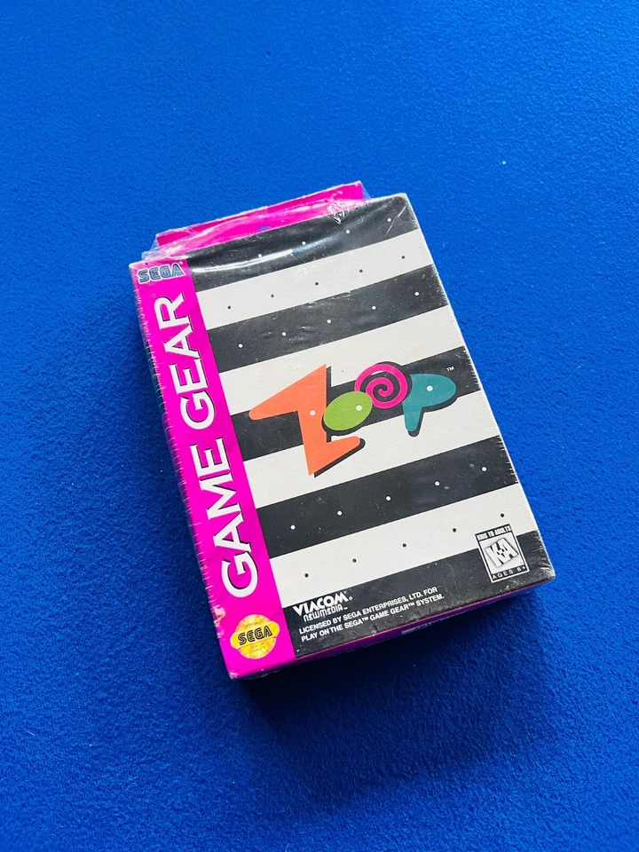 Zoop Puzzle game Sega Game Gear CIB BRAND NEW FACTORY SEALED - Image 2 of 4