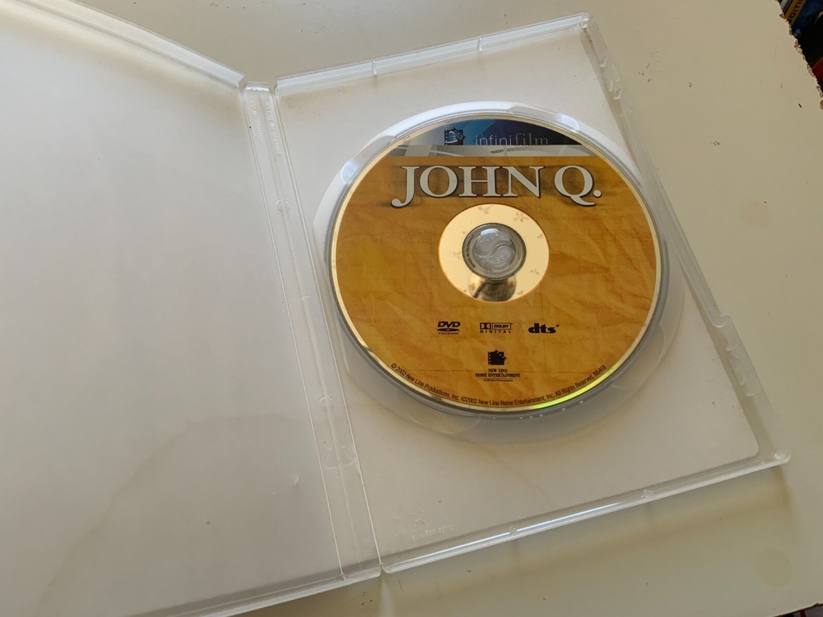 John Q (DVD, 2002) Denzel Washington, Ray Liotta, Robert