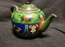 景泰藍 壺 台座付き 景泰蓝古董日本茶壶| eBay
