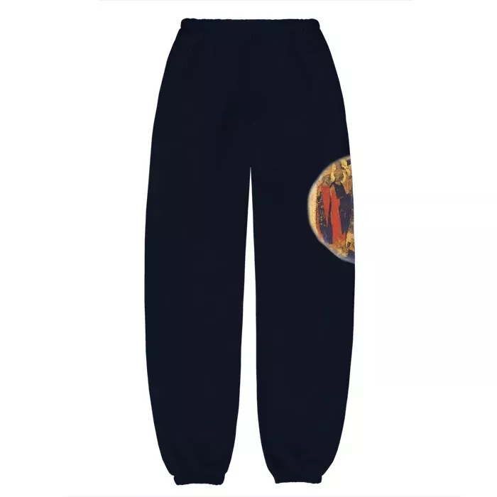 JESUS IS KING sweatpants navy Sサイズ