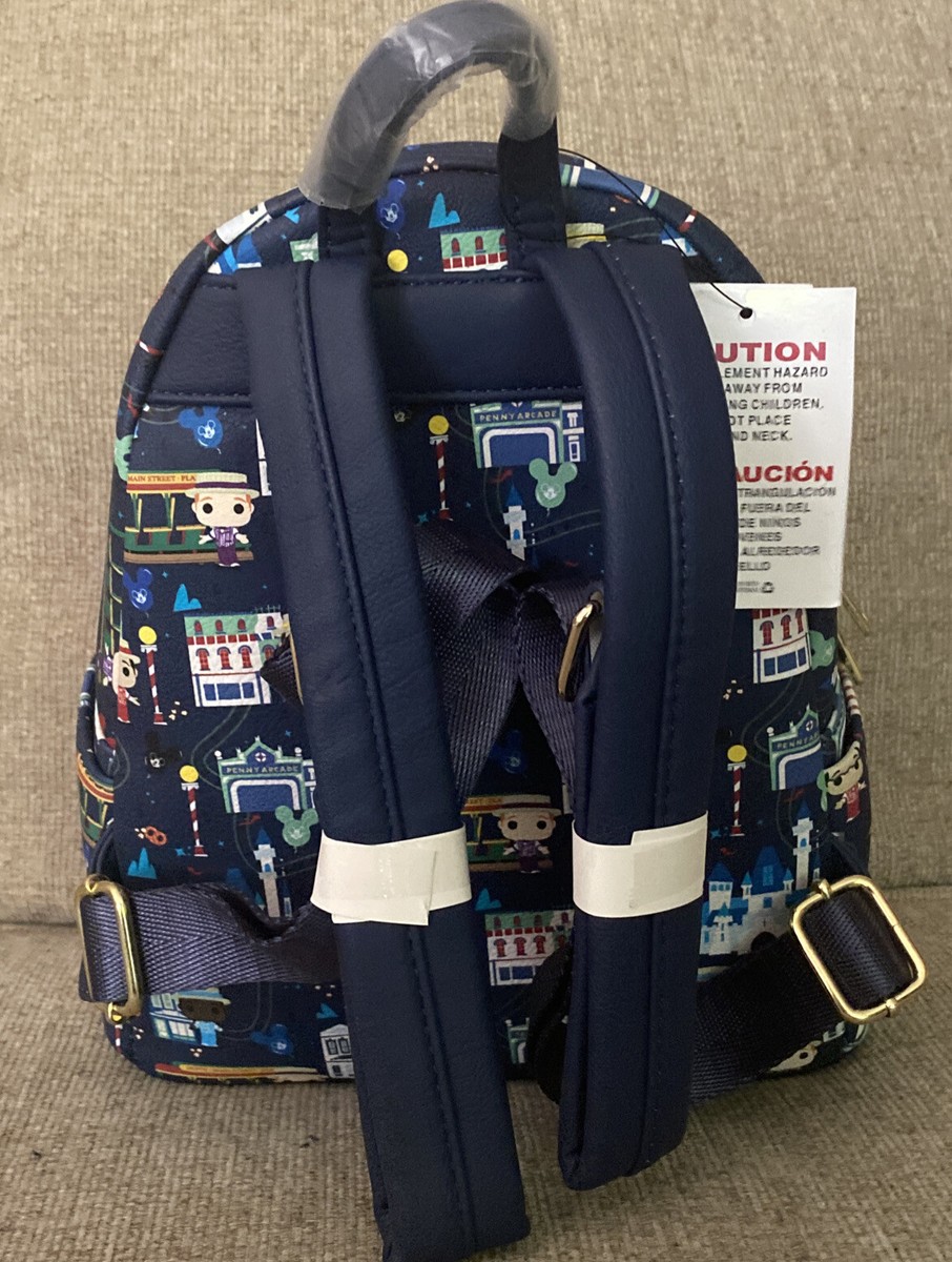 NEW Disney Parks Loungefly Mini Backpack Dapper Dans Main  display picture 1