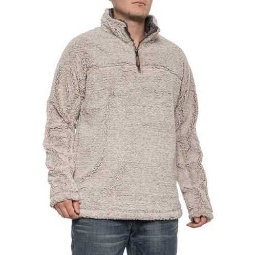 Pullover True Grit Original 1/4 Cremallera Punta Escarchada UltraSuave, Para Hombre Talla Pequeña
