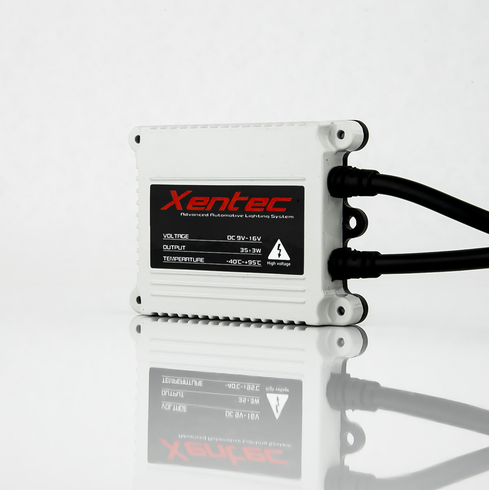 Kit Phare HID Xénon Xentec H4 HB2 9003 10000K Bleu 35W Mince - Neuf
