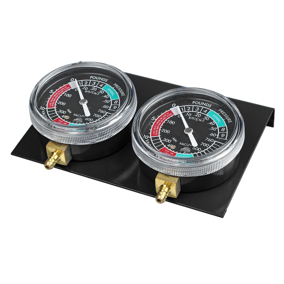 2 Cylinder Motorcycle Carb Carburetor Vacuum Gauges Balancer Synchronizer Kit US - Image 4 of 4
