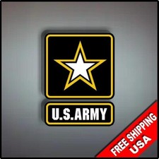 USA Military Vinyl Decal Sticker 5" x 3.75" Infantry Grunt