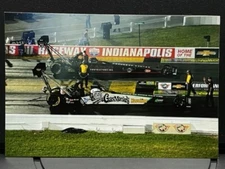VRHTF NHRA VTG NICE "KEBIN KINSLEY GAS MONKEY TOP FUEL DRAGSTER" 4" X 6" PHOTO