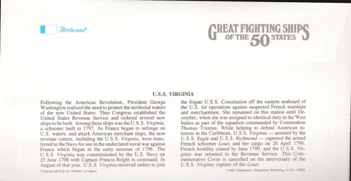 EE. UU. Virginia - gran información histórica en la parte posterior - Imagen 2 de 2