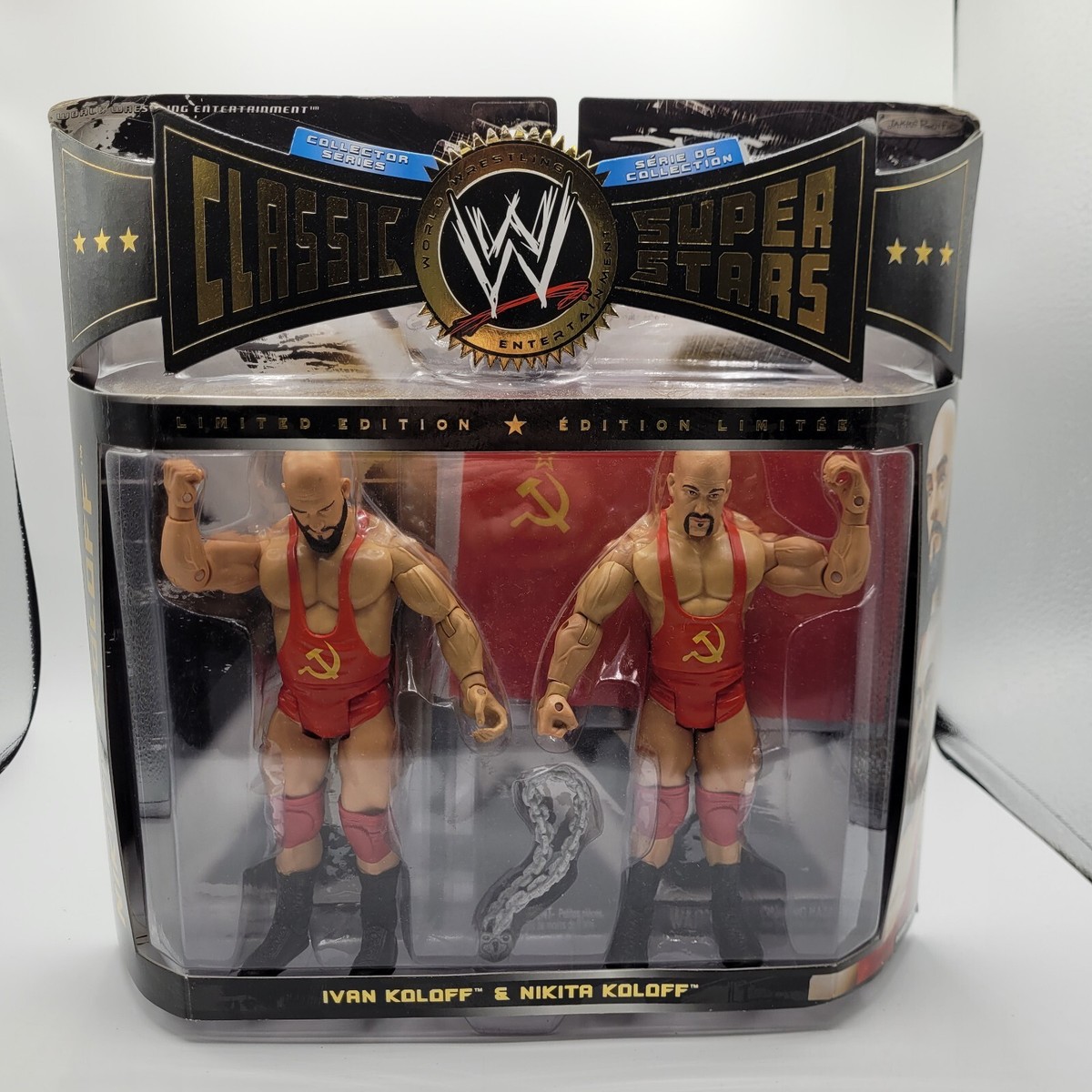 WWE CLASSIC SUPER STARS IVAN & NIKITA KOLOFF LIMITED EDITION 2