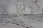 Vintage Anchor Hocking Clear Glass Wexford Wine Juice Goblets 5 3/8"
