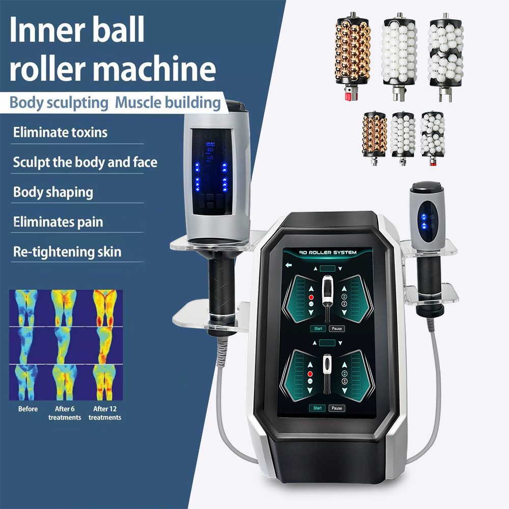360° Rotating Inner Ball Roller Massage Body Shape Slimming Weight Loss Machine