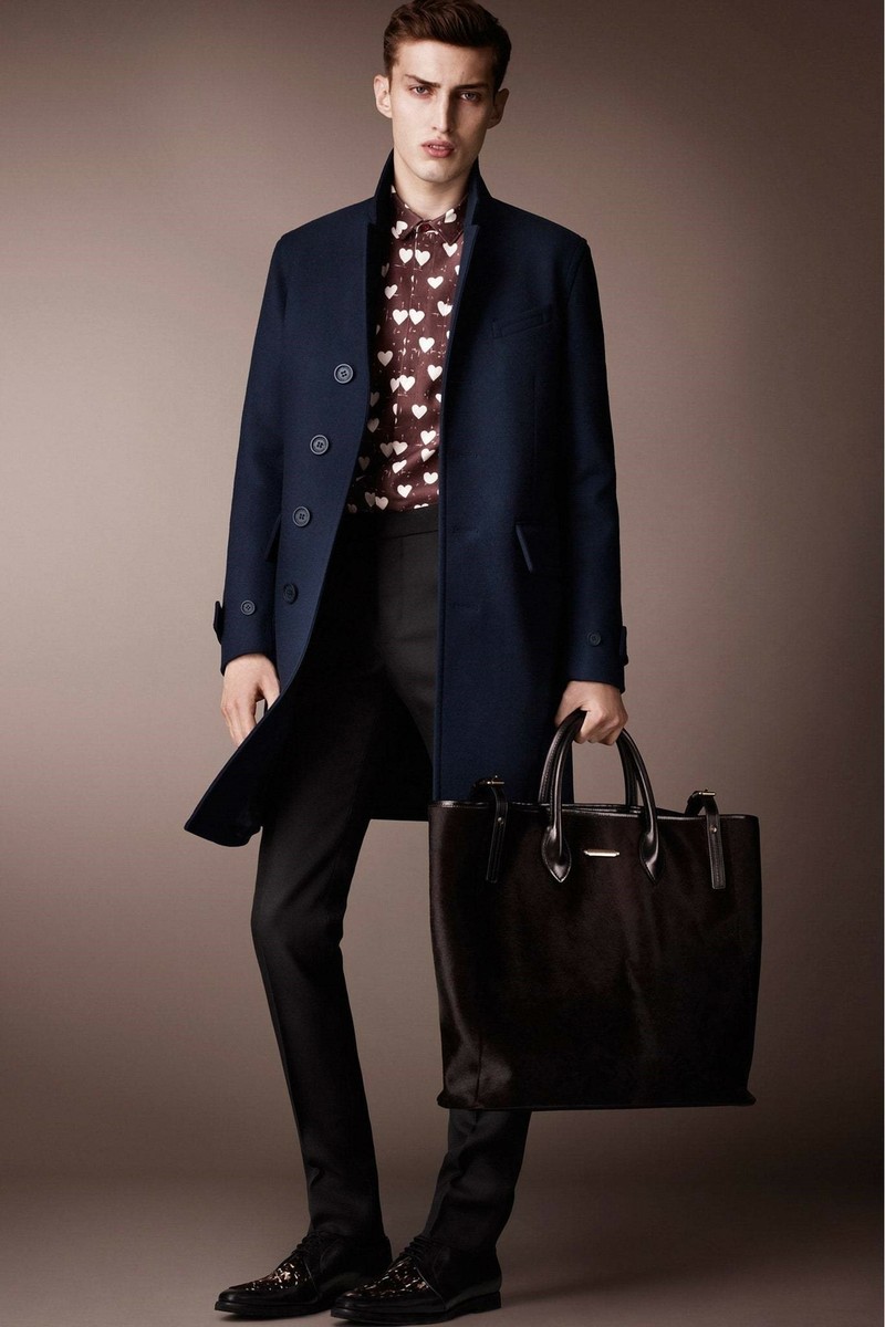 Burburry Prorsum ジャケット　サイズ38 BURBERRY PRORSUM FW 2010 Size 38 Blue Black Lamb Leather