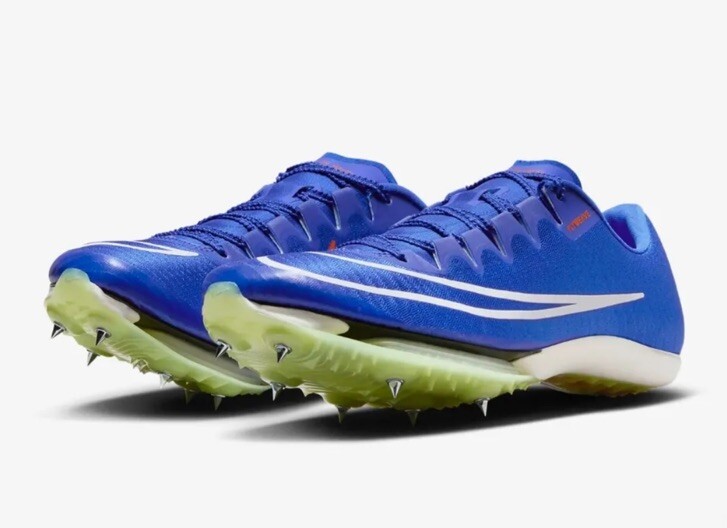 🔥Men's Size 8.5-Nike Air Zoom Maxfly Racer Blue Track Spikes