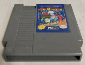 BurgerTime Nintendo Entertainment System NES cartridge only Label Complete