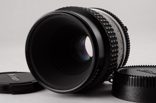 MINT Nikon Ai-s AIS Micro Nikkor 55mm f/2.8 MF Macro Camera Lens From Japan