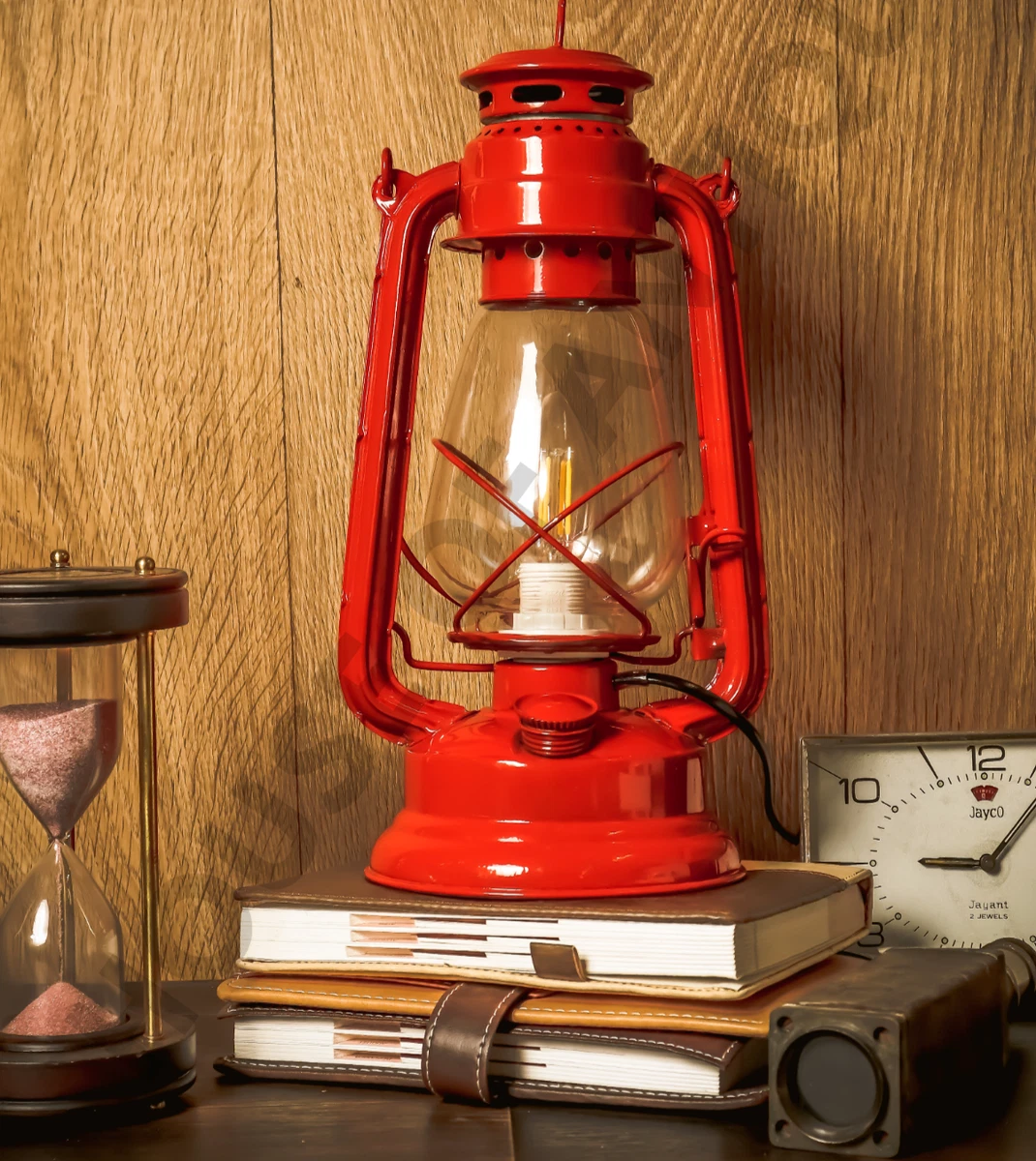 Vintage style Hurricane Retro Lamp Antique Collectible Electric