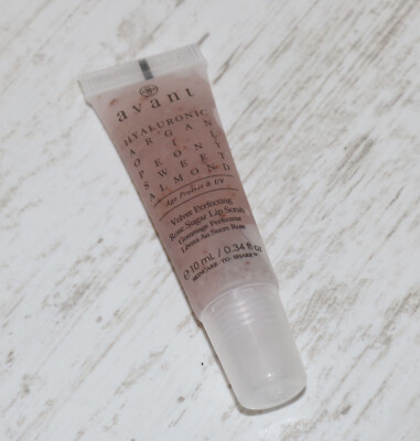 Avant Hyaluronic Oil Peony Sweet Almond, Rose Sugar Lip Scrub, neu