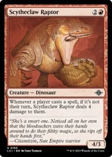 SCYTHECLAW RAPTOR x4 mtg NM Lost Caverns of Ixalan 4 Unc