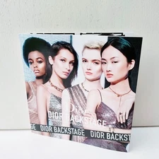 Dior Backstage Face & Body 1x Primer 4x Foundation Sample Tester Card, Brand New