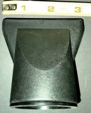 Unbranded Universal Fit Hair Dryer Nozzle Black 3" Wide 1 1/2" Opening New