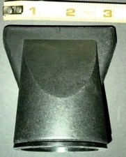 Unbranded Universal Fit Hair Dryer Nozzle Black 3" Wide 1 1/2" Opening New