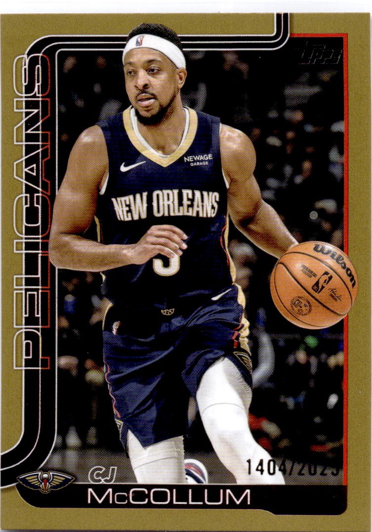 2025 CJ McCollum  2025 Topps 193 NM /2025