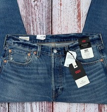 NWT Levi's Premium 501 Big E OG Selvedge Jeans 33x30 Button Fly Redline Denim