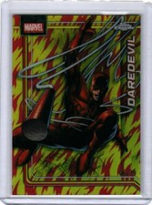 2026 Topps Chrome Marvel Comics #25 Daredevil Human Torch Refractor /39