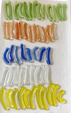 1 LB Art Glass Mosaic Nuggets Craft Supply
