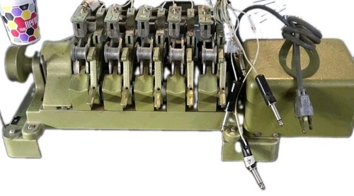 Vintage Magnasync Moviola SZF 16mm Film Synchronizer 5-Gang Veeder-Root RUNS