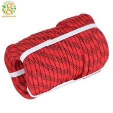 3/8In 100FT Polyester Braided Rope 3520Lbs For Hiking Protection Rescue Work