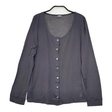 MARGARET HOWELL 589-269901 Cotton Size F cardigan Navy 5-0904M  