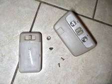 1994-2001 Acura Integra Beige Top Ceiling Overhead Dome Light Switch Oem Pair