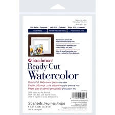 Strathmore Watercolor Paper Pack 8"X10" 10 Sheets