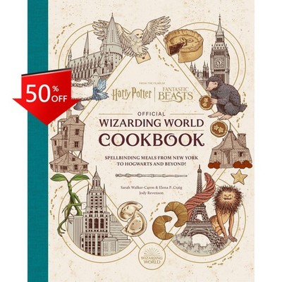 Harry Potter and Fantastic Beasts: Official Wizarding World Cookbook Hardcover