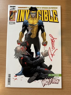 Invincible #26 Signed Ryan Ottley Italian Variant Cover [US Cover #50] W COA