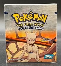 1999 Topps TCG Pokemon The First Movie Booster Box SEALED