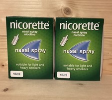 Image of Nicorette Nasal Spray Nicotine 2 X 10ml For Light & Heavy Smokers Exp 03/2026