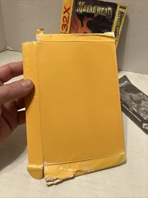 Metal Head (Sega 32X, 1995) Box, Tray And Manual Only. -NO GAME-